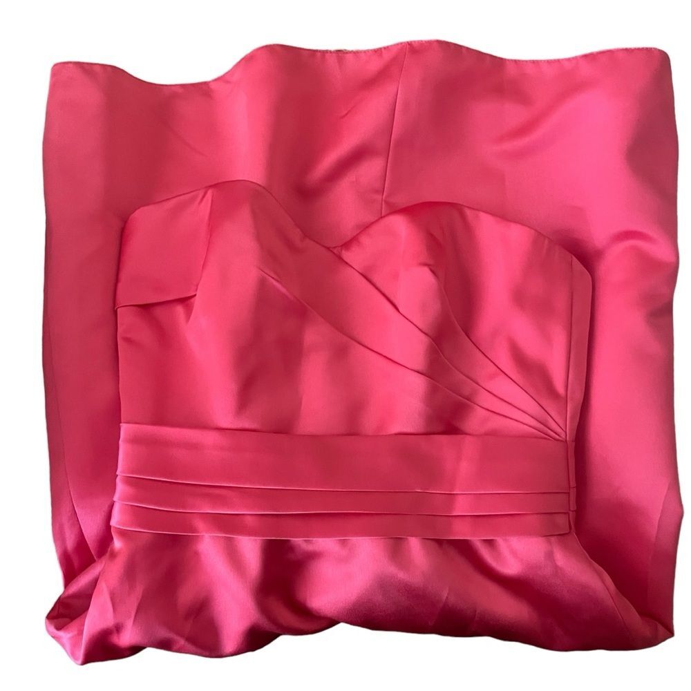 Allure Covertible Strapless Watermelon Style#1311 Bridesmaid Dress Size 12 NEW! - Picture 5 of 14